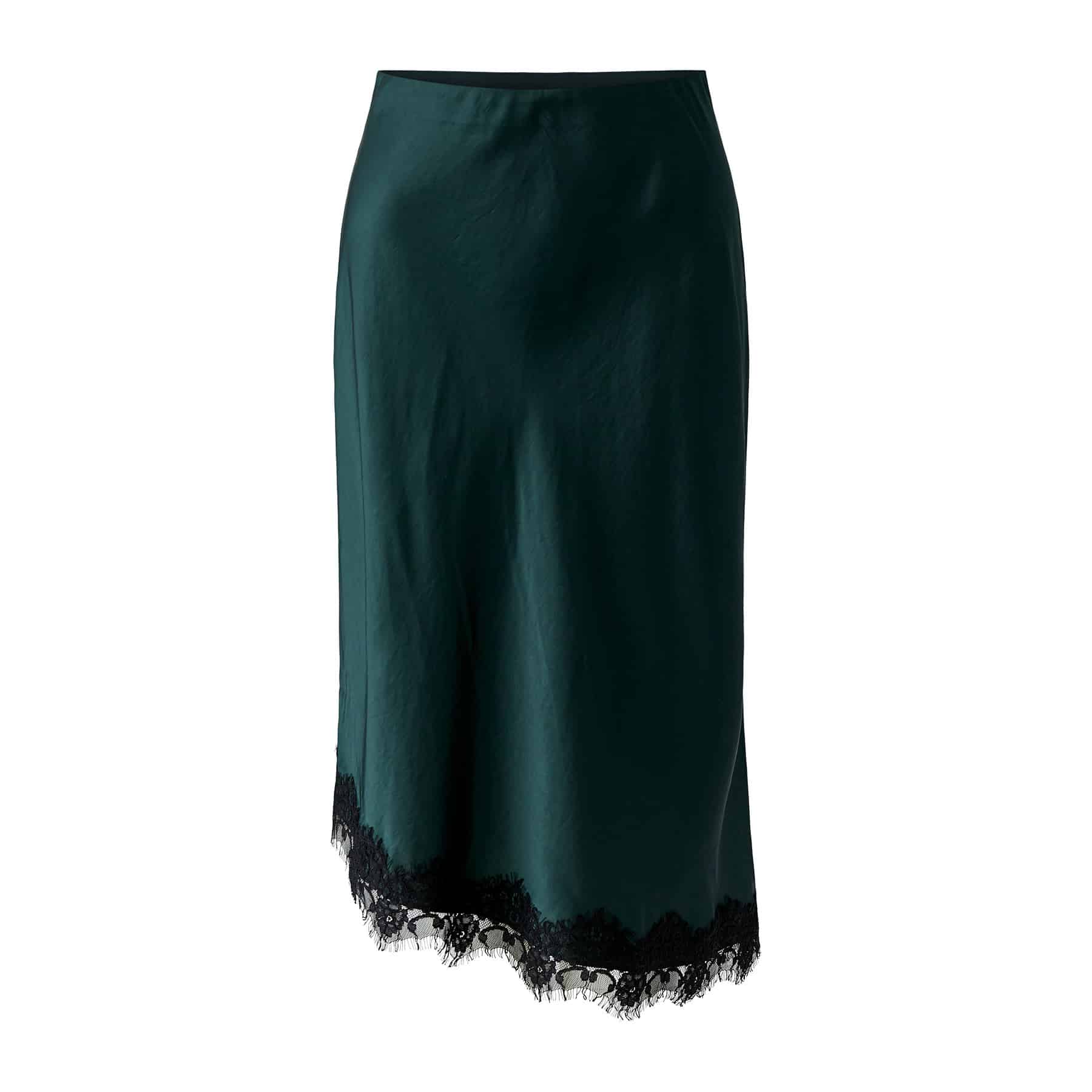 Oui_Lace-Skirt-green