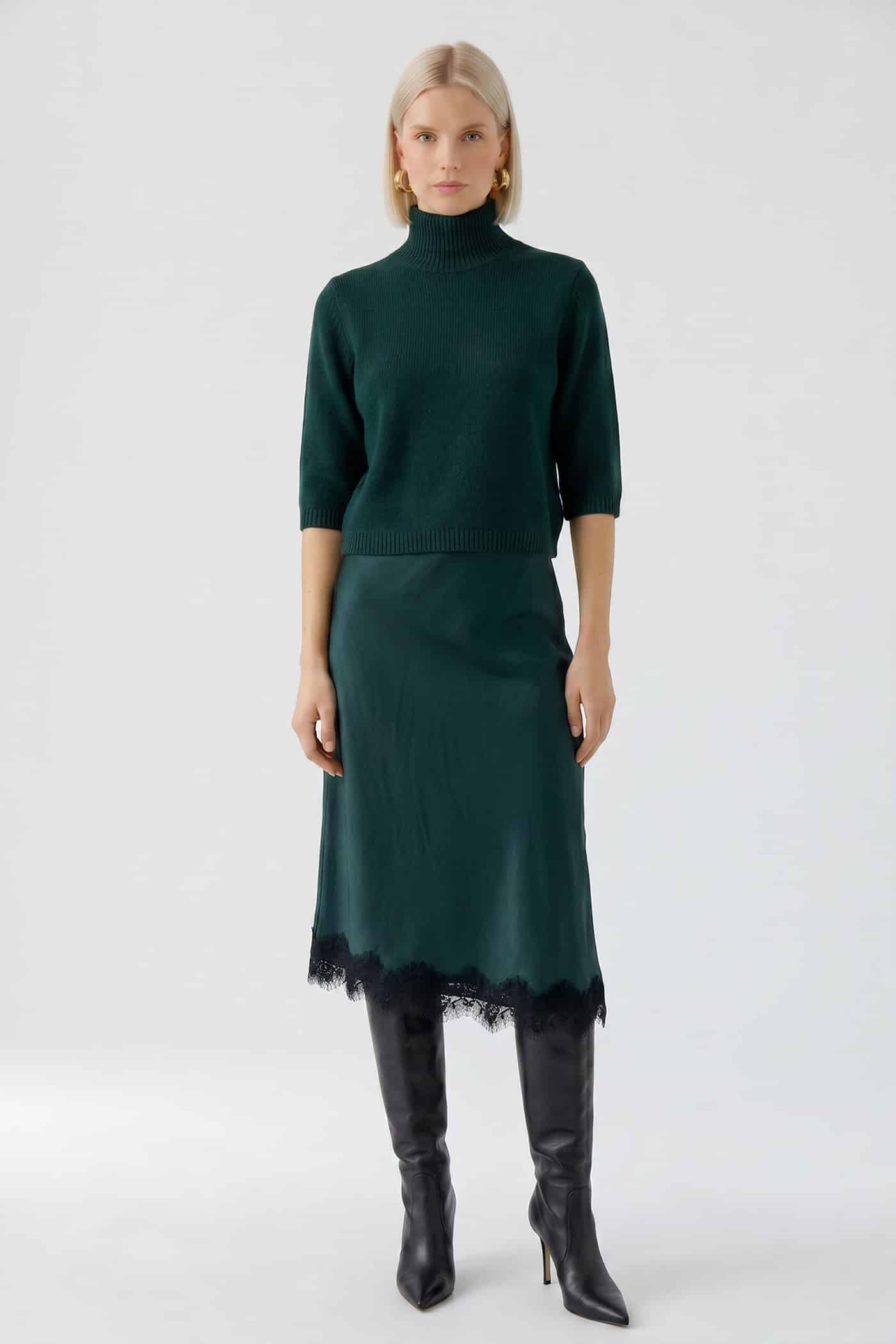 Oui_Lace-Skirt-green_1