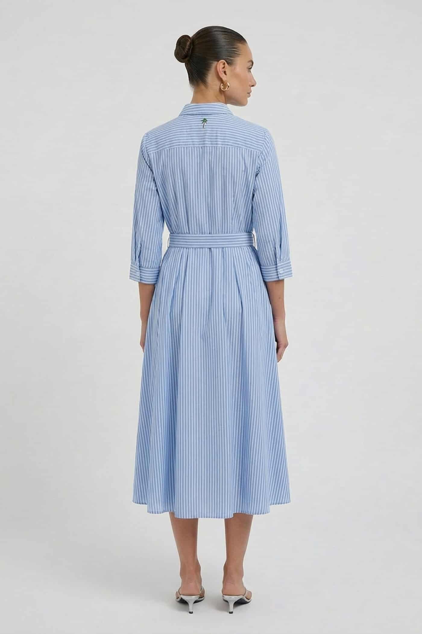Oui_dress-striped_7